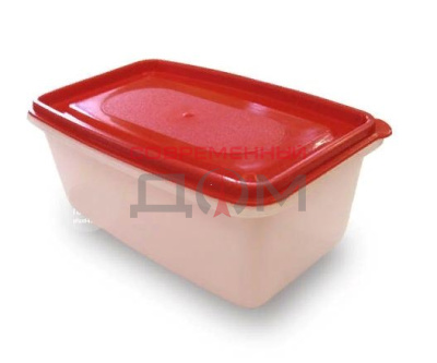 Контейнер 2л с крышкой, для пищевых продуктов /Б00260/
